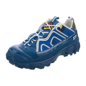 Burberry Arthur Low Top Lace Up Chunky Sneakers Size 11 Blue